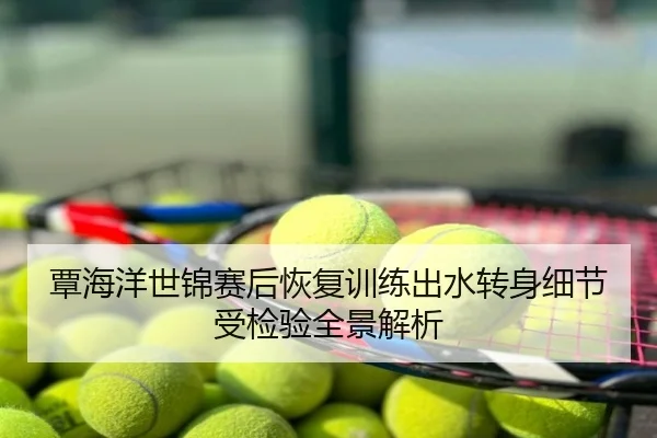覃海洋世锦赛后恢复训练出水转身细节受检验全景解析